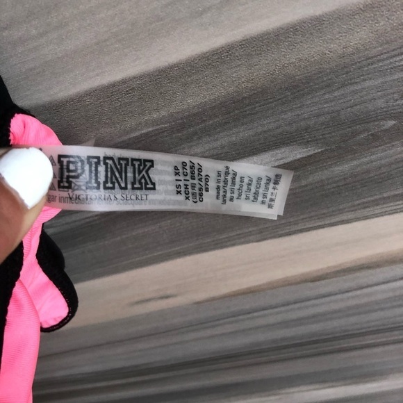 Pink Victoria’s Secret bikini top XS off the shoulder bikini top swim suit - Picture 5 of 6